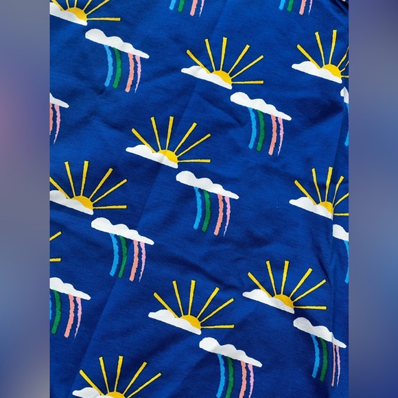 Hanna Andersson Rainbow Print Swing Dress NWT - Picture 3 of 8